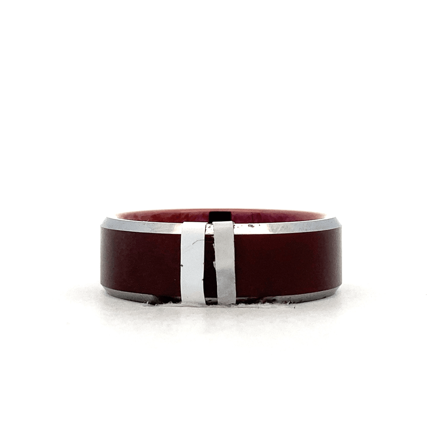 Rose Colored Tungsten Carbide Oxteel Men's Ring - ipawnishop.com
