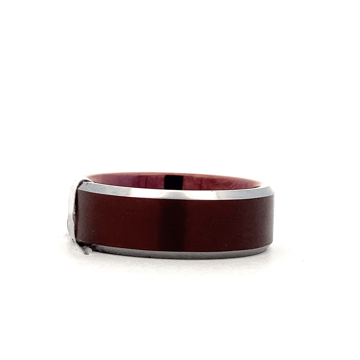 Rose Colored Tungsten Carbide Oxteel Men's Ring - ipawnishop.com