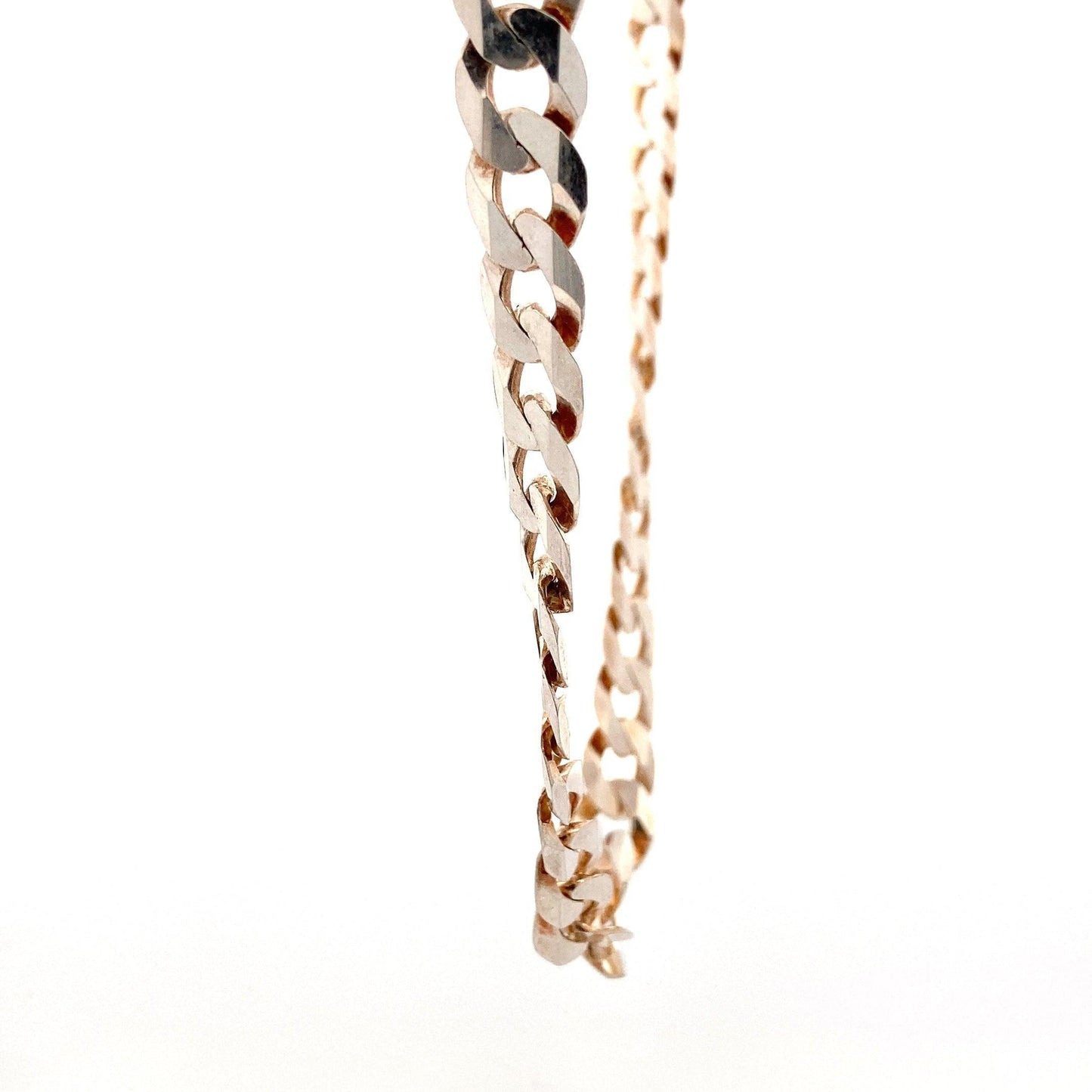 Sterling Silver 22", 9MM SV Curb Chain - ipawnishop.com