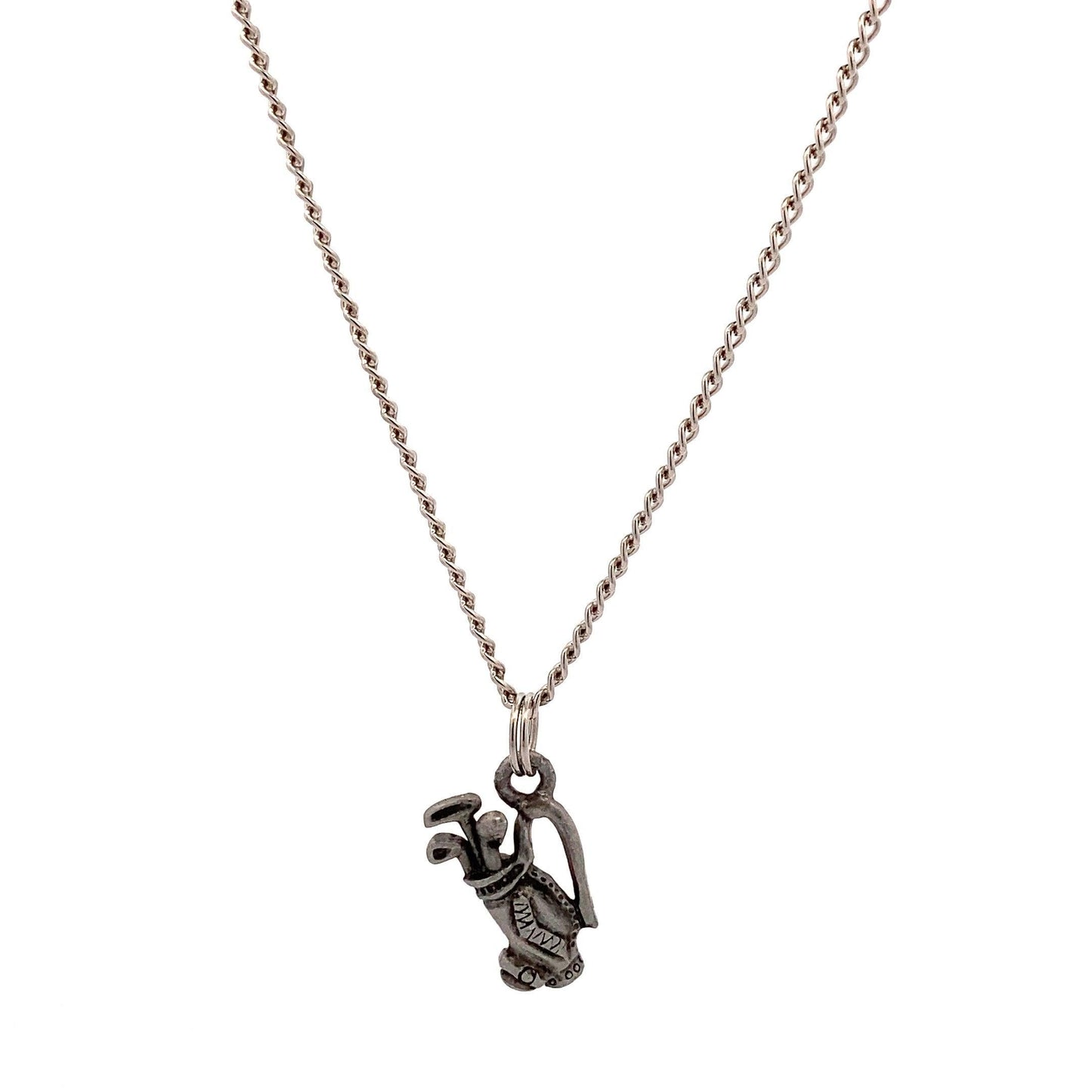Vintage Charm & Bead Golf Club Necklace - ipawnishop.com