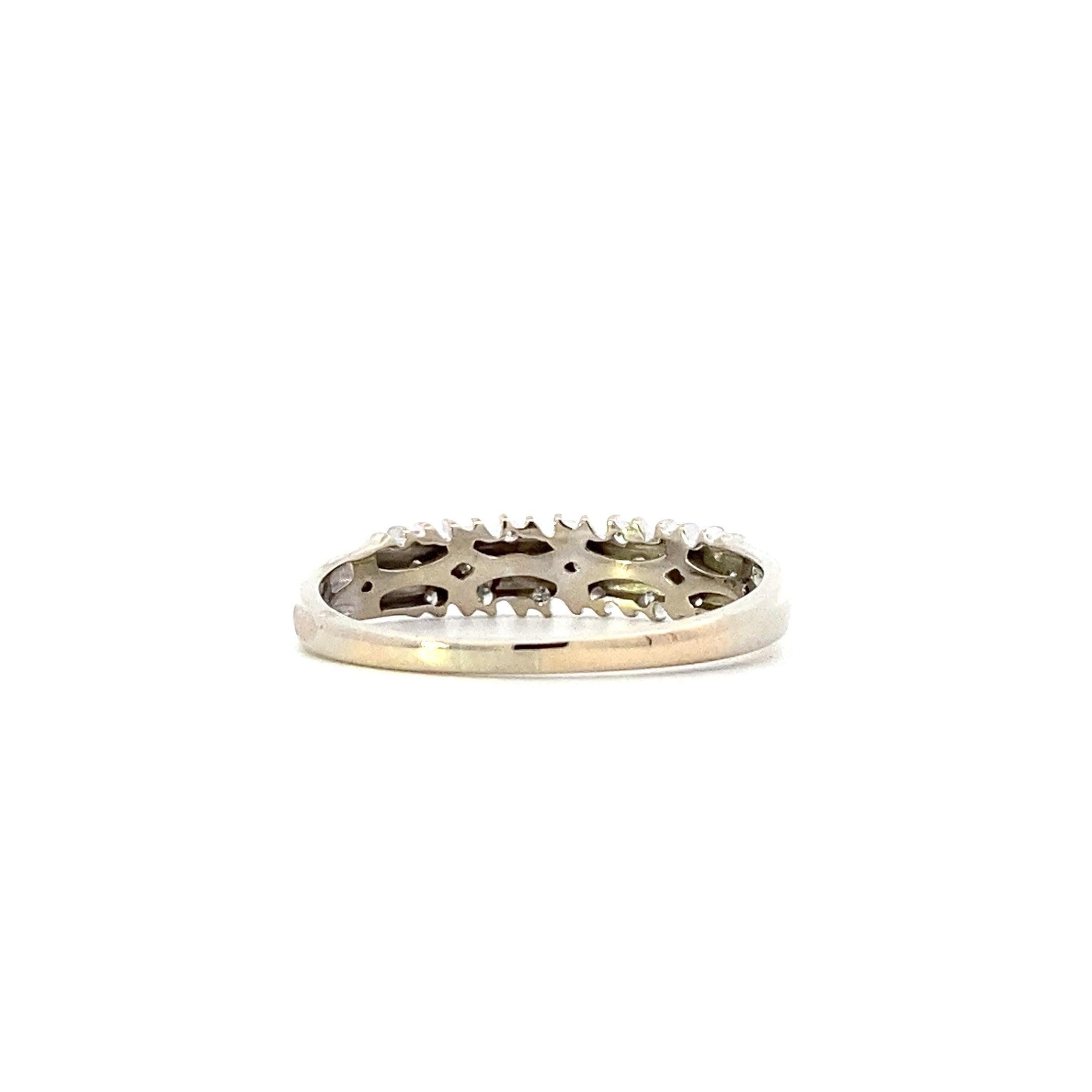 10K White Gold Diamond Ring - 0.20ct - ipawnishop.com