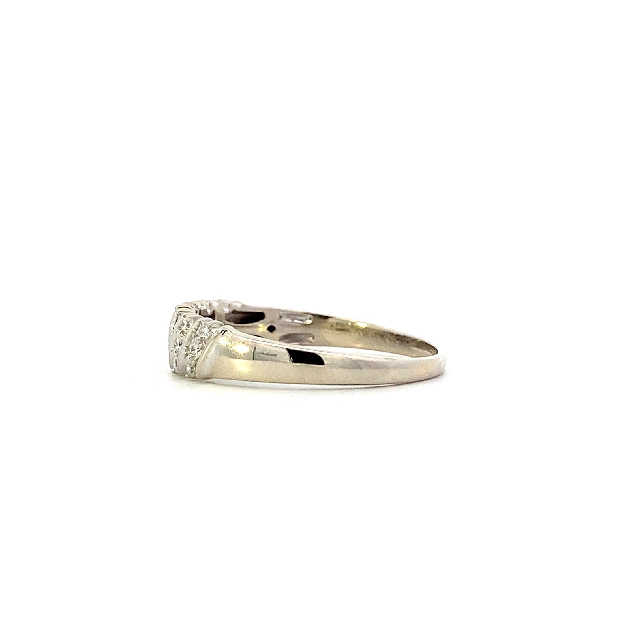 10K White Gold Diamond Ring - 0.20ct - ipawnishop.com