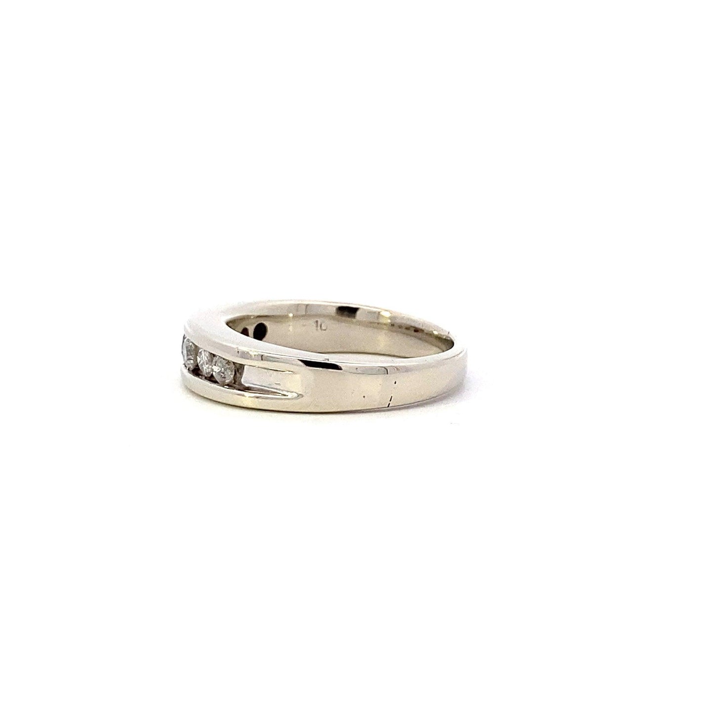 10K White Gold Diamond Ring - 0.48ct - ipawnishop.com