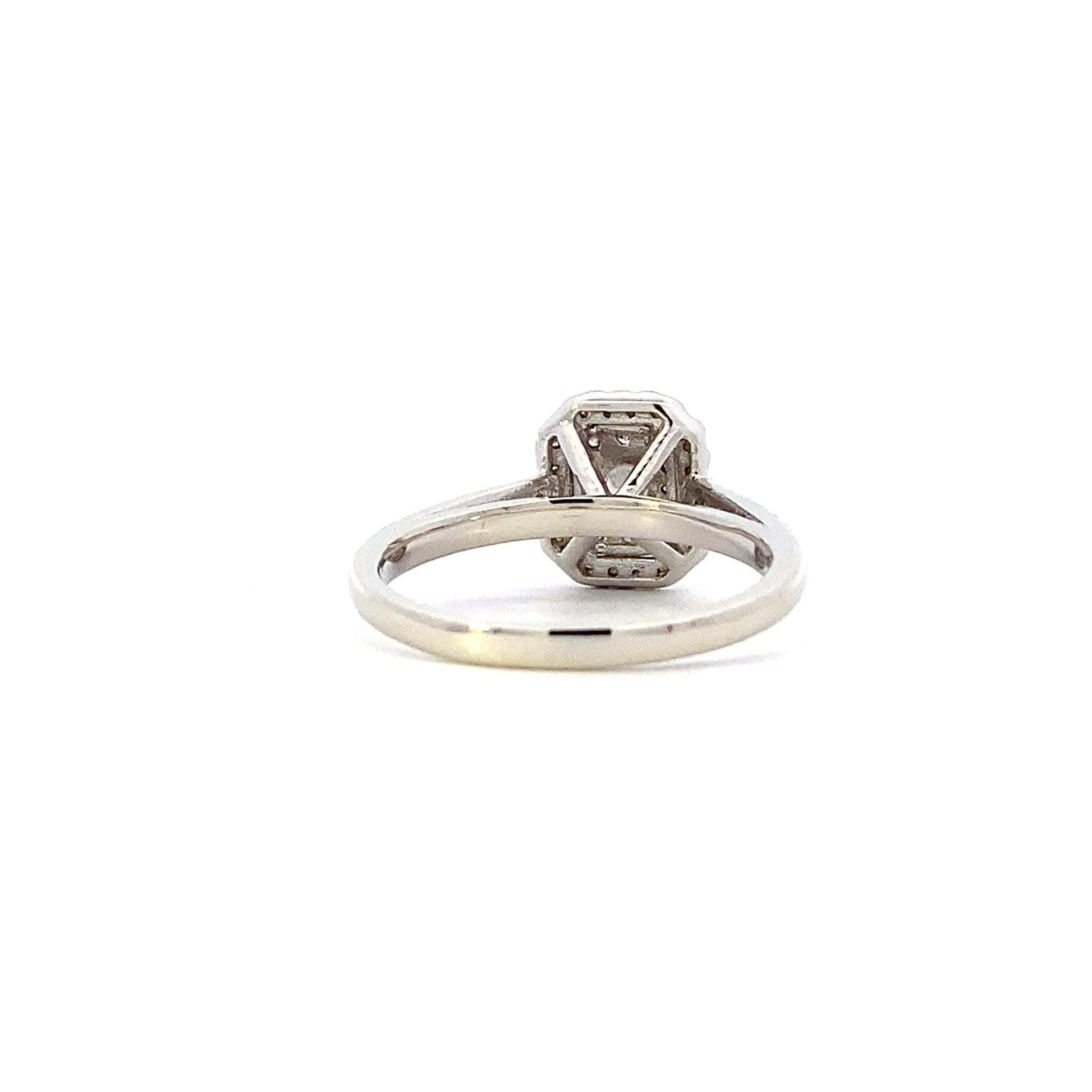 10K White Gold Women's Diamond Ring - 0.40ct - ipawnishop.com