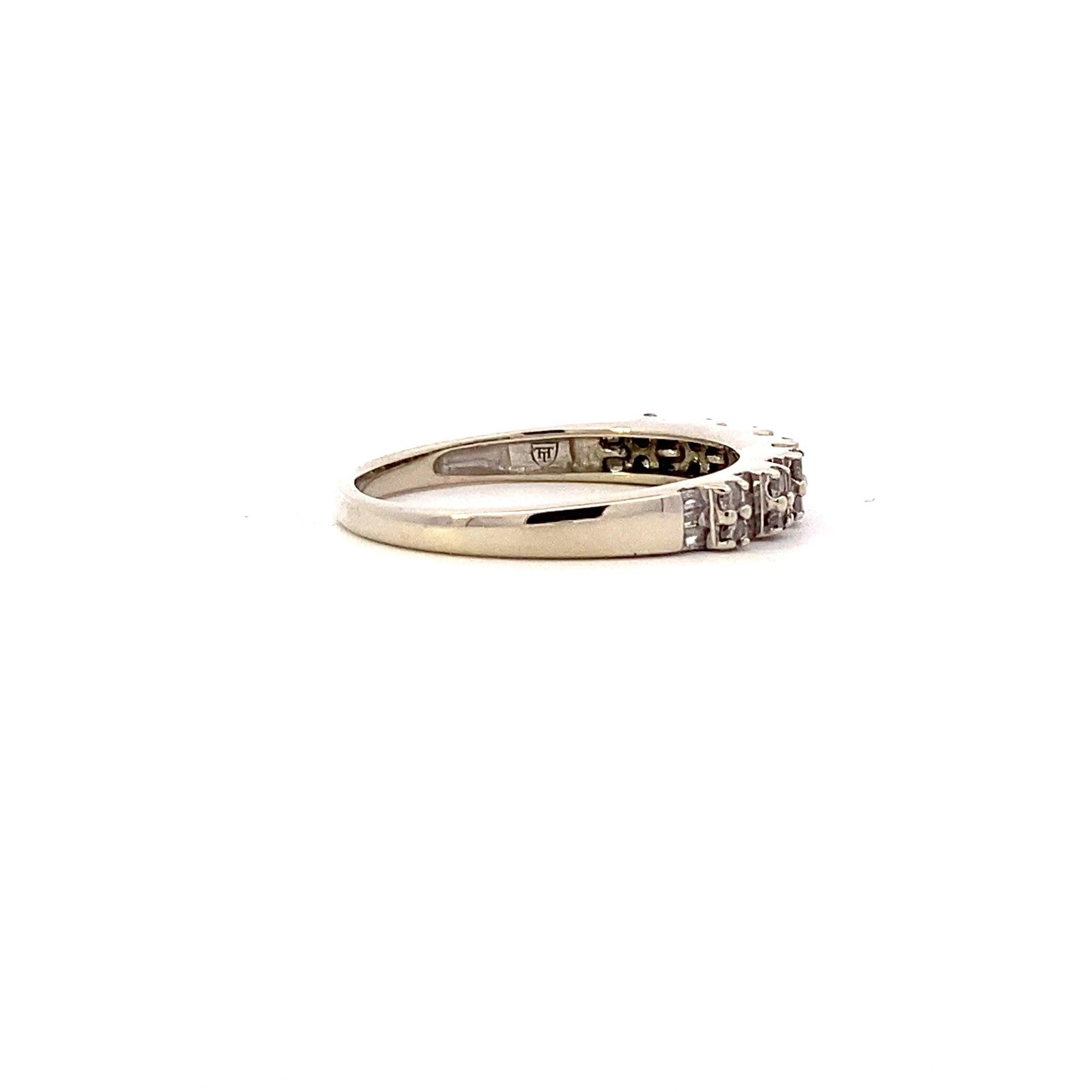 10K White Gold Women's Diamond Ring - 0.45ct - ipawnishop.com