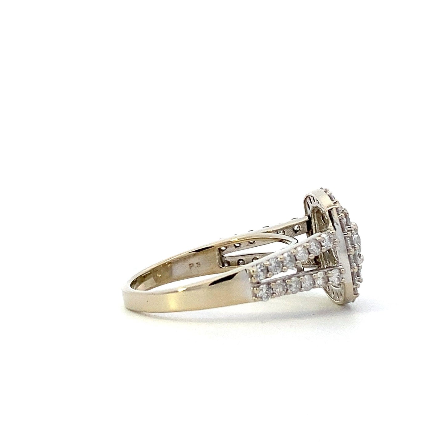 10K White Gold Women's Diamond Ring - 1.48ct - ipawnishop.com