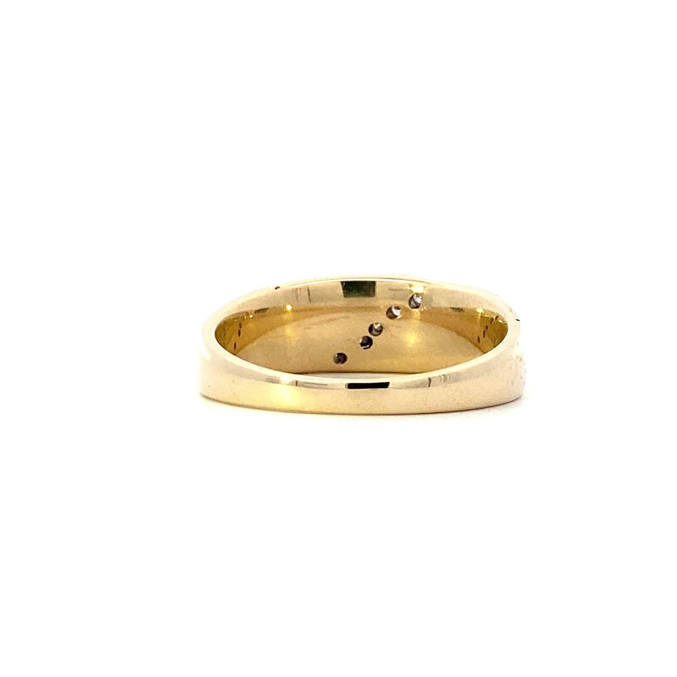 10K Yellow Gold Diamond Ring - 0.10ct - ipawnishop.com