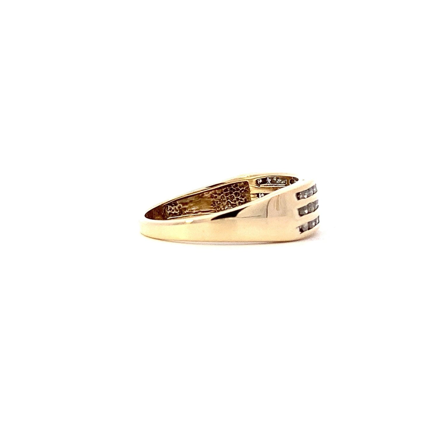 Anillo de Diamantes de Oro Amarillo 10K - 0.44ct - ipawnishop.com