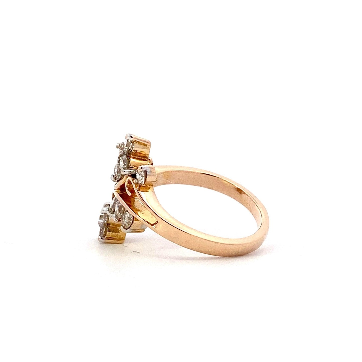 Anillo de Diamantes para Mujer en Oro Amarillo de 10K - 0.98ct - ipawnishop.com