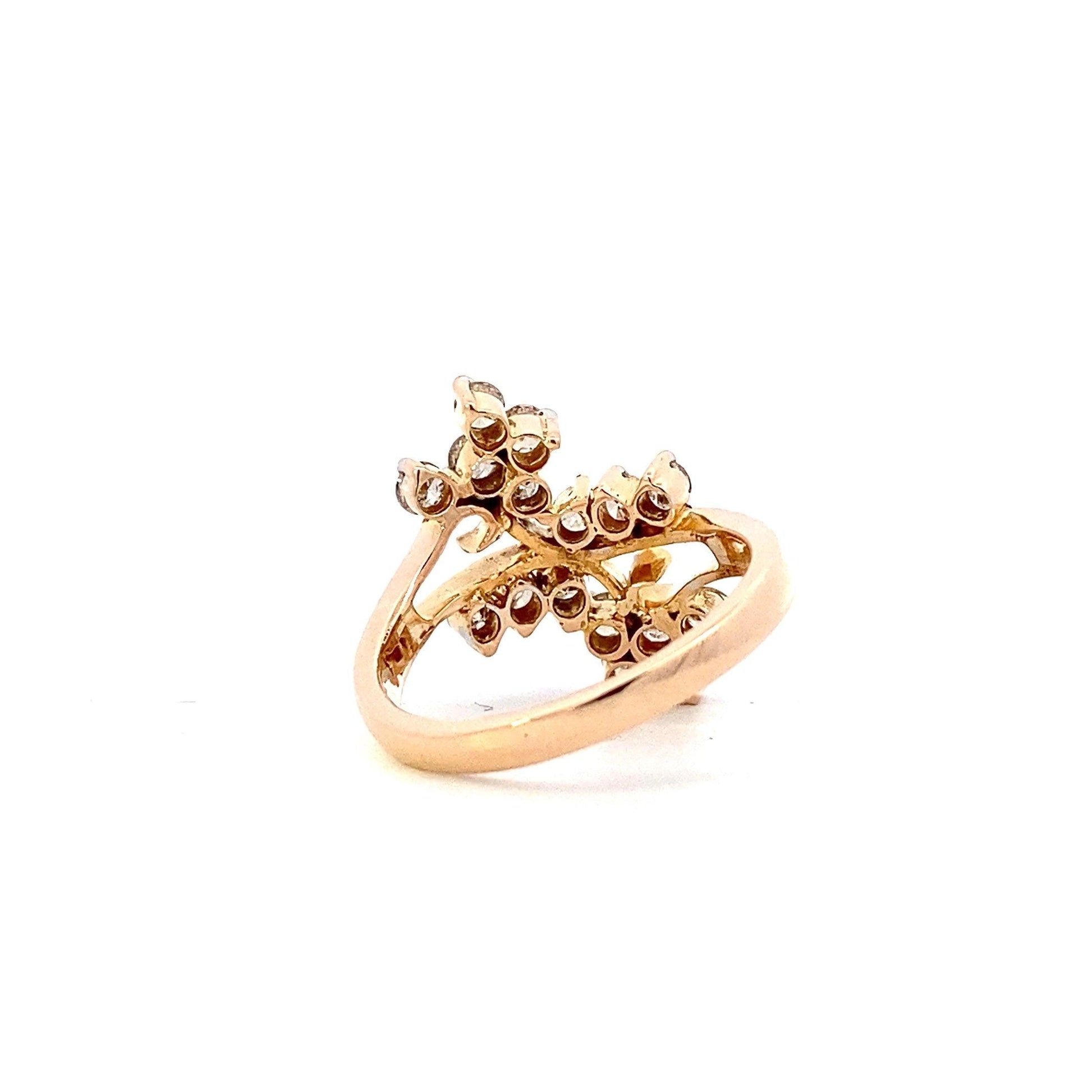 10K Yellow Gold Women's Diamond Ring - 0.98ct - ipawnishop.com