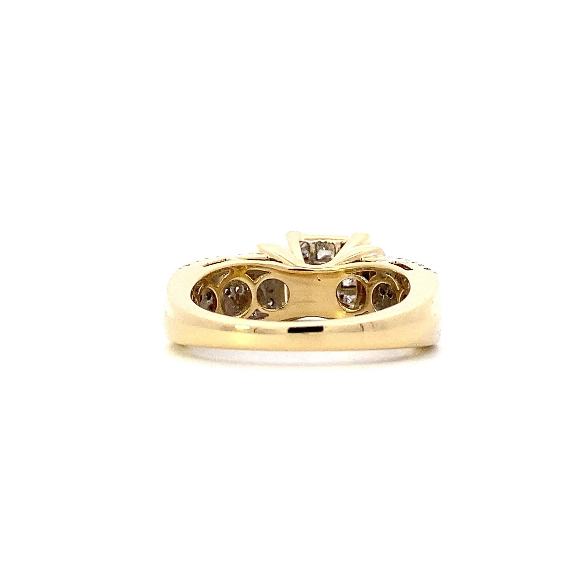 10K Yellow Gold Women's Diamond Ring - 1.07ct - ipawnishop.com