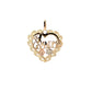 14K Tri-Color Gold #1 Grandma Pendant - ipawnishop.com