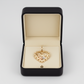 14K Tri-Color Gold #1 Grandma Pendant