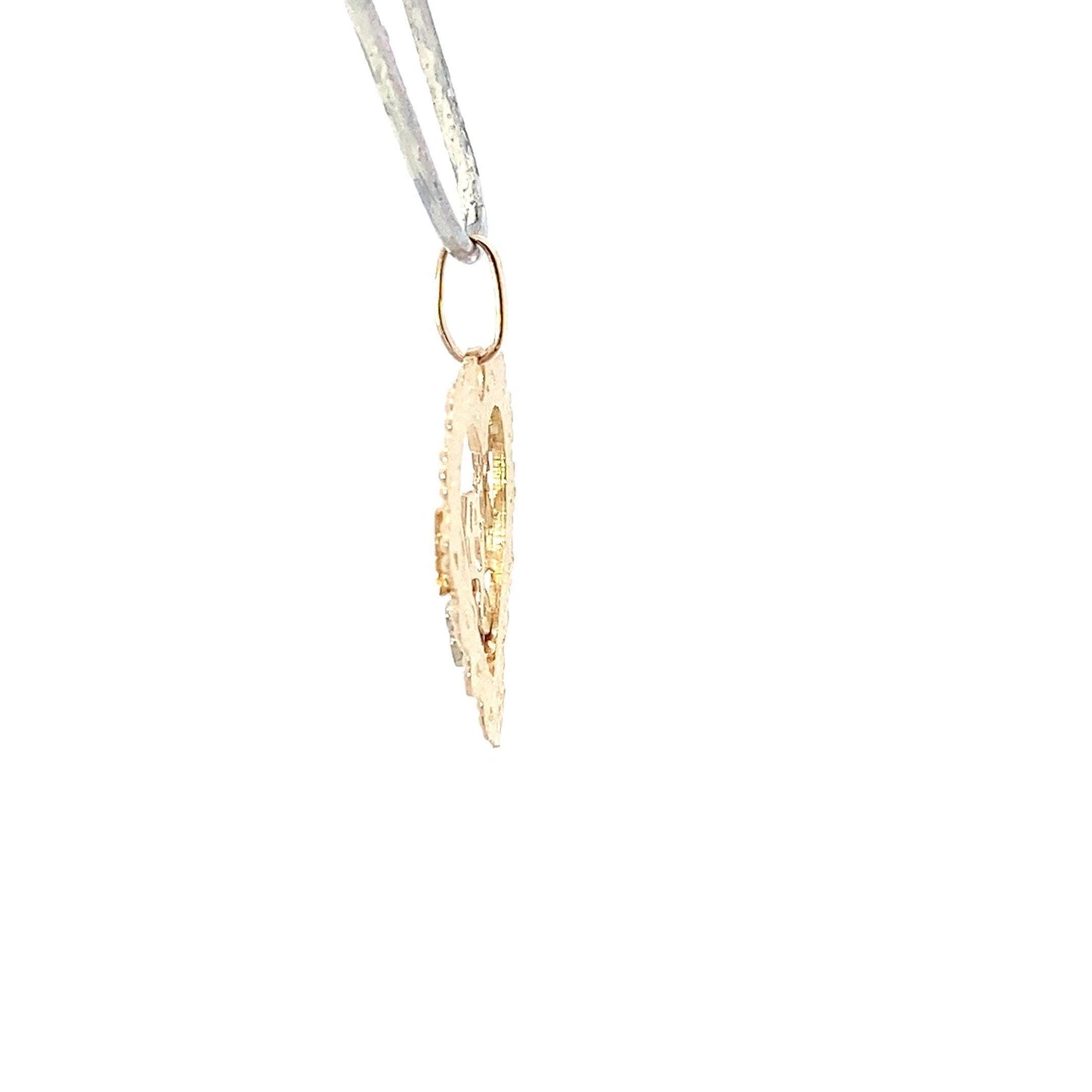 14K Tri-Color Gold #1 Grandma Pendant - ipawnishop.com