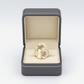 Anillo Flor "15" Oro Tricolor 14K