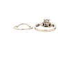 14K White Gold Diamond Engagement & Wedding Ring Set - 0.62ct - ipawnishop.com