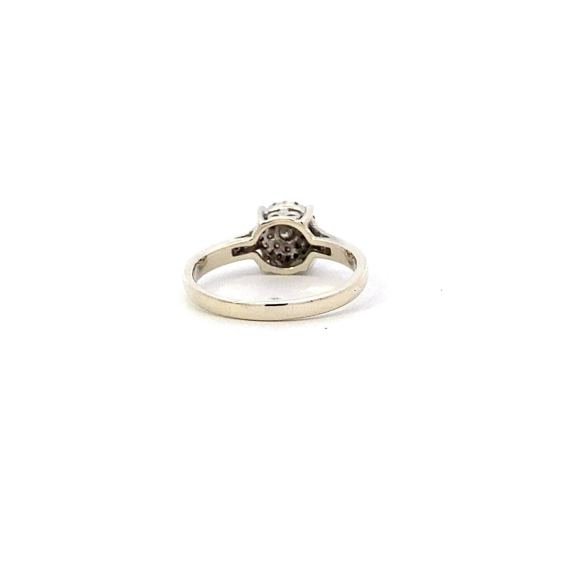 14K White Gold Diamond Ring - 0.36ct - ipawnishop.com