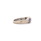 14K White Gold Tanzanite Women's Diamond Ring - 0.30ct - ipawnishop.com