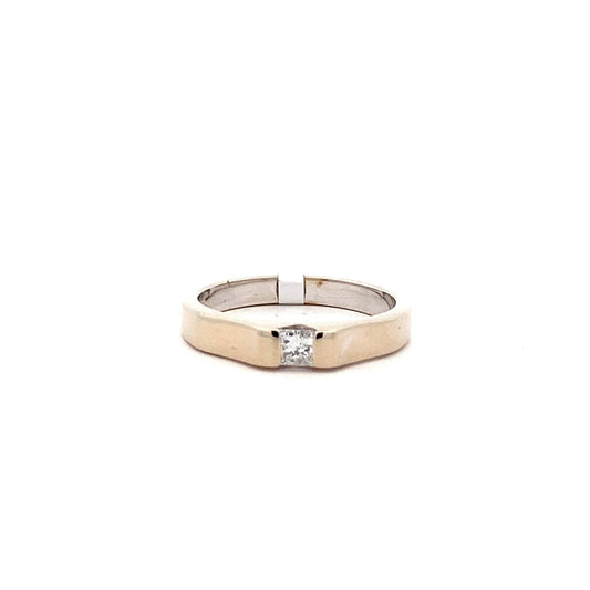 14K White Gold Women's Diamond Ring - 0.16ct - ipawnishop.com