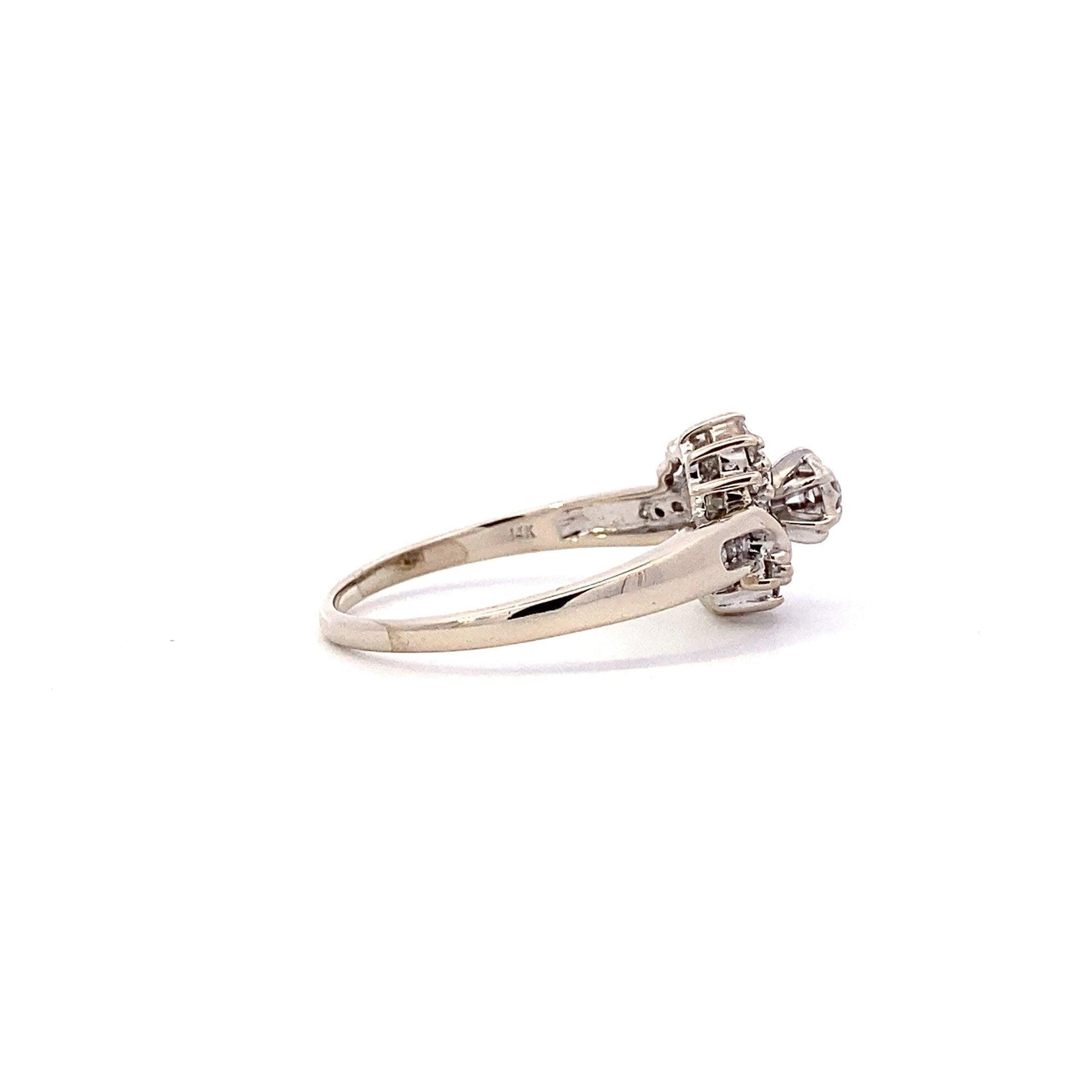 14K White Gold Women's Diamond Ring - 0.28ct - ipawnishop.com