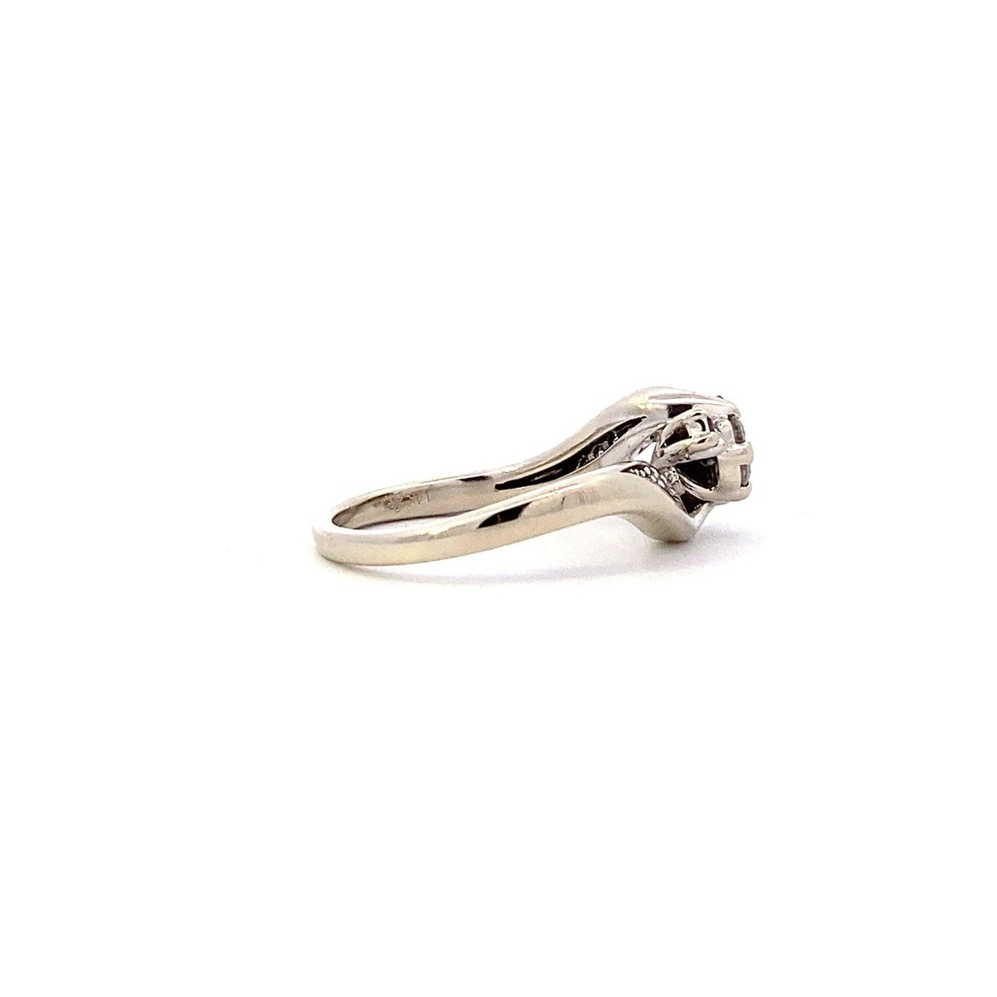 14K White Gold Women's Diamond Ring - 0.29ct - ipawnishop.com