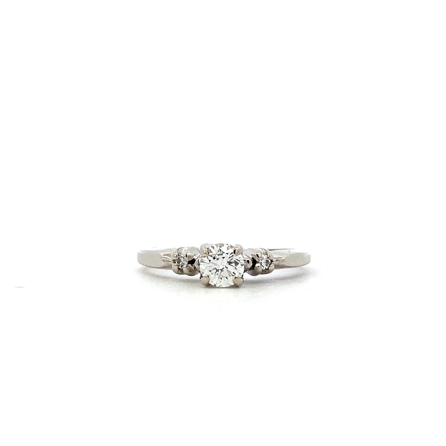 14K White Gold Women's Diamond Ring - 0.33ct - ipawnishop.com