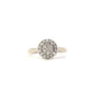 Anillo de Diamantes para Mujer en Oro Blanco 14K - 0.36ct - ipawnishop.com