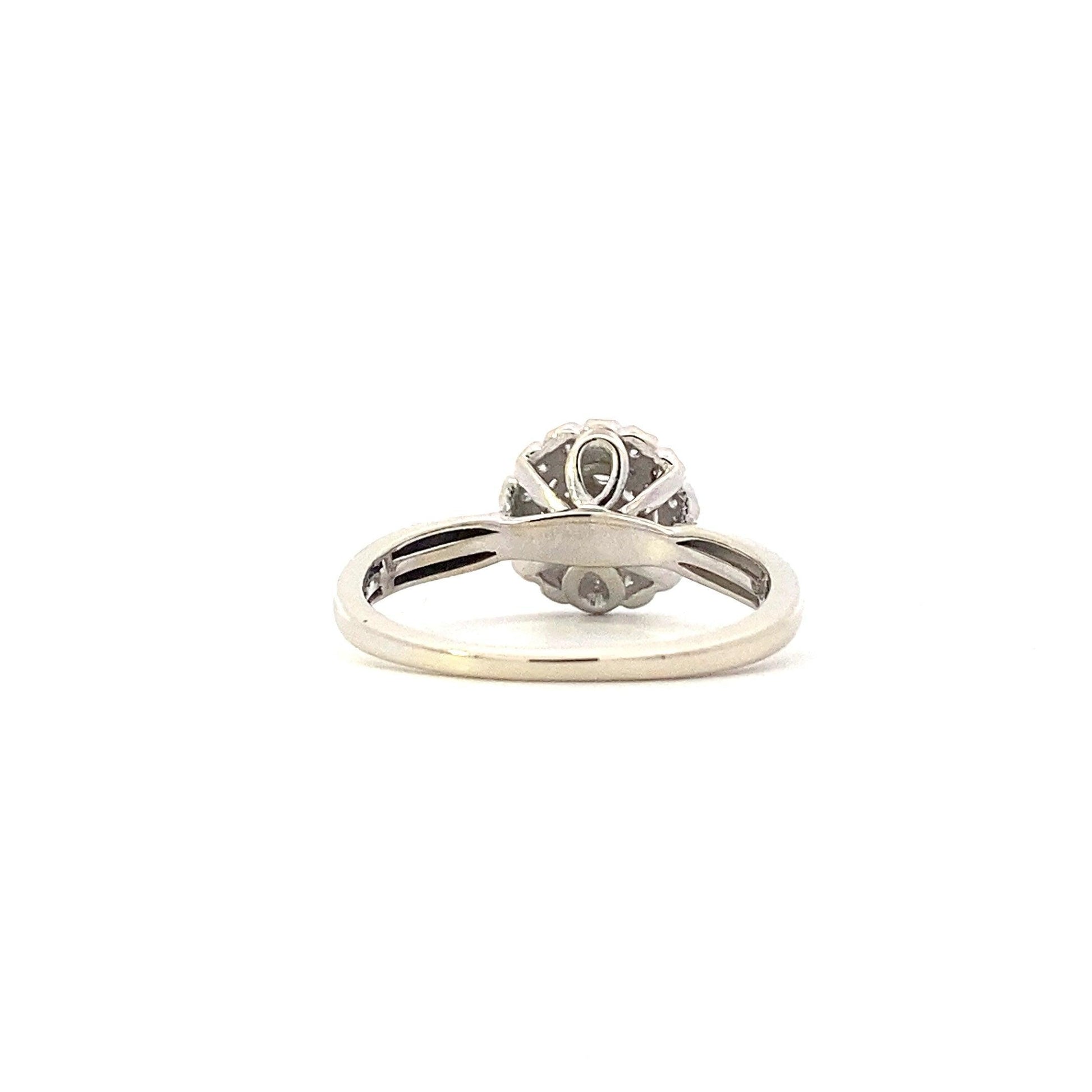 14K White Gold Women's Diamond Ring - 0.36ct - ipawnishop.com