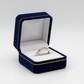 14K White Gold Women's Diamond Ring - 0.48ct