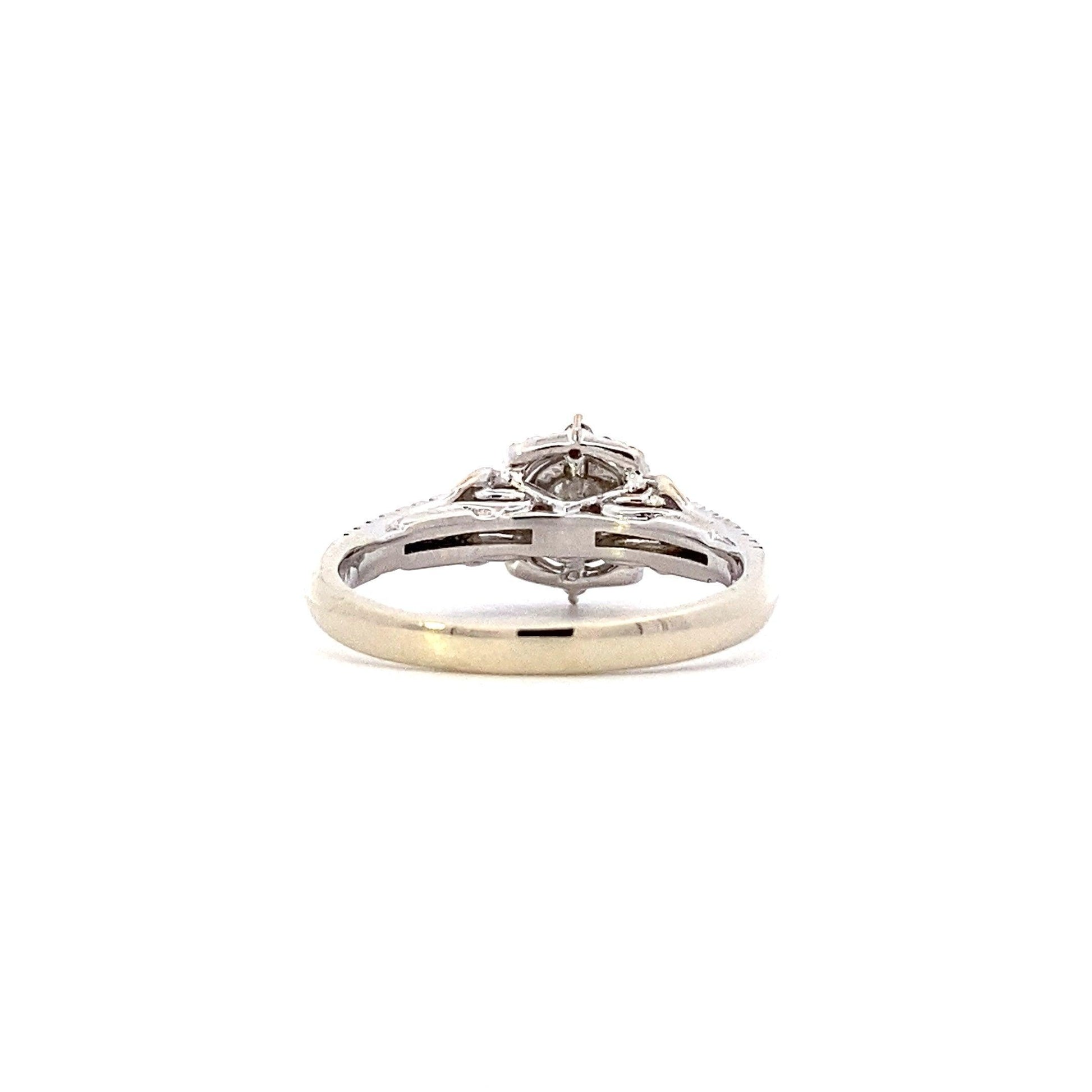 14K White Gold Women's Diamond Ring - 0.53ct - ipawnishop.com