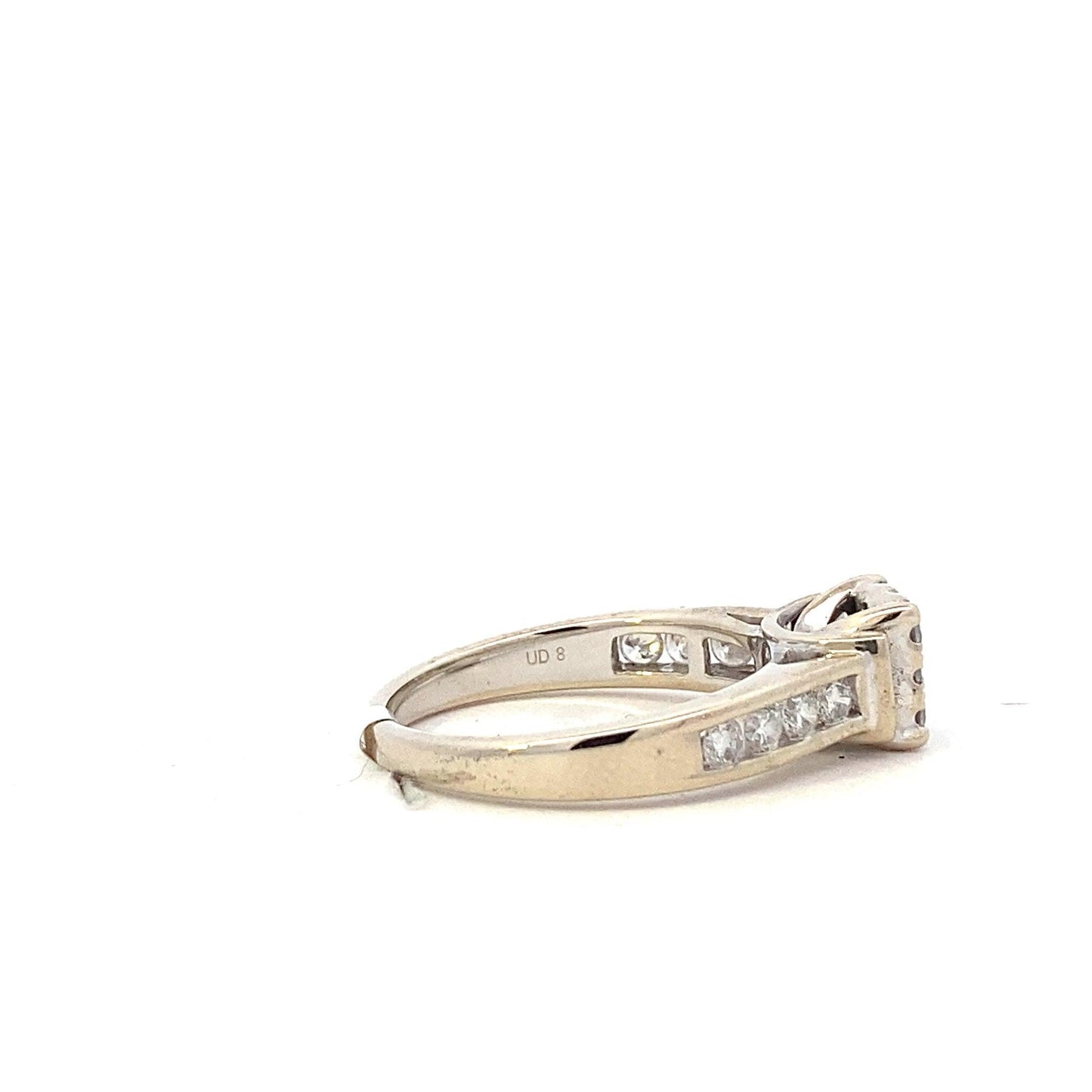 14K White Gold Women's Diamond Ring - 0.84ct - ipawnishop.com