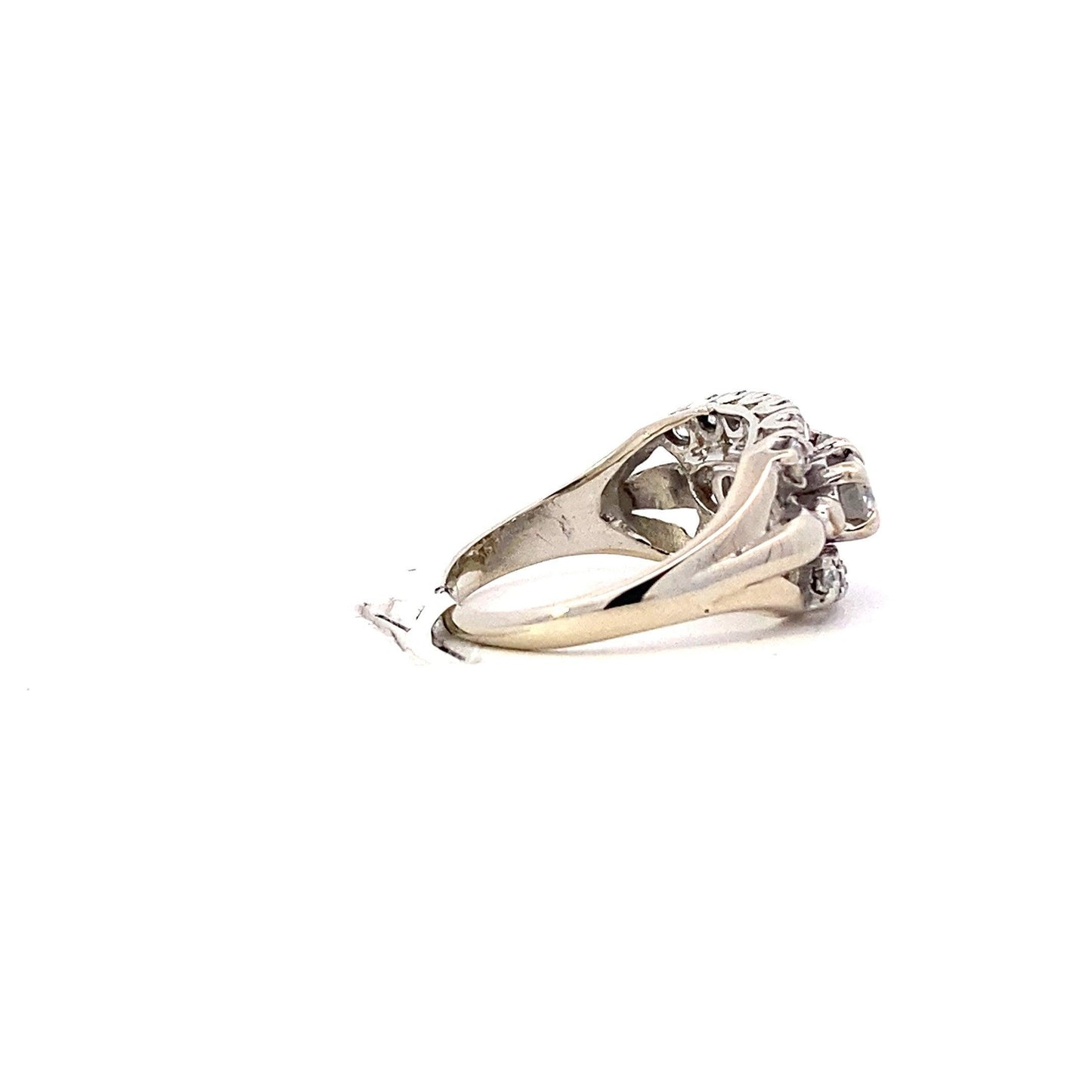 14K White Gold Women's Diamond Ring - 1.02ct - ipawnishop.com