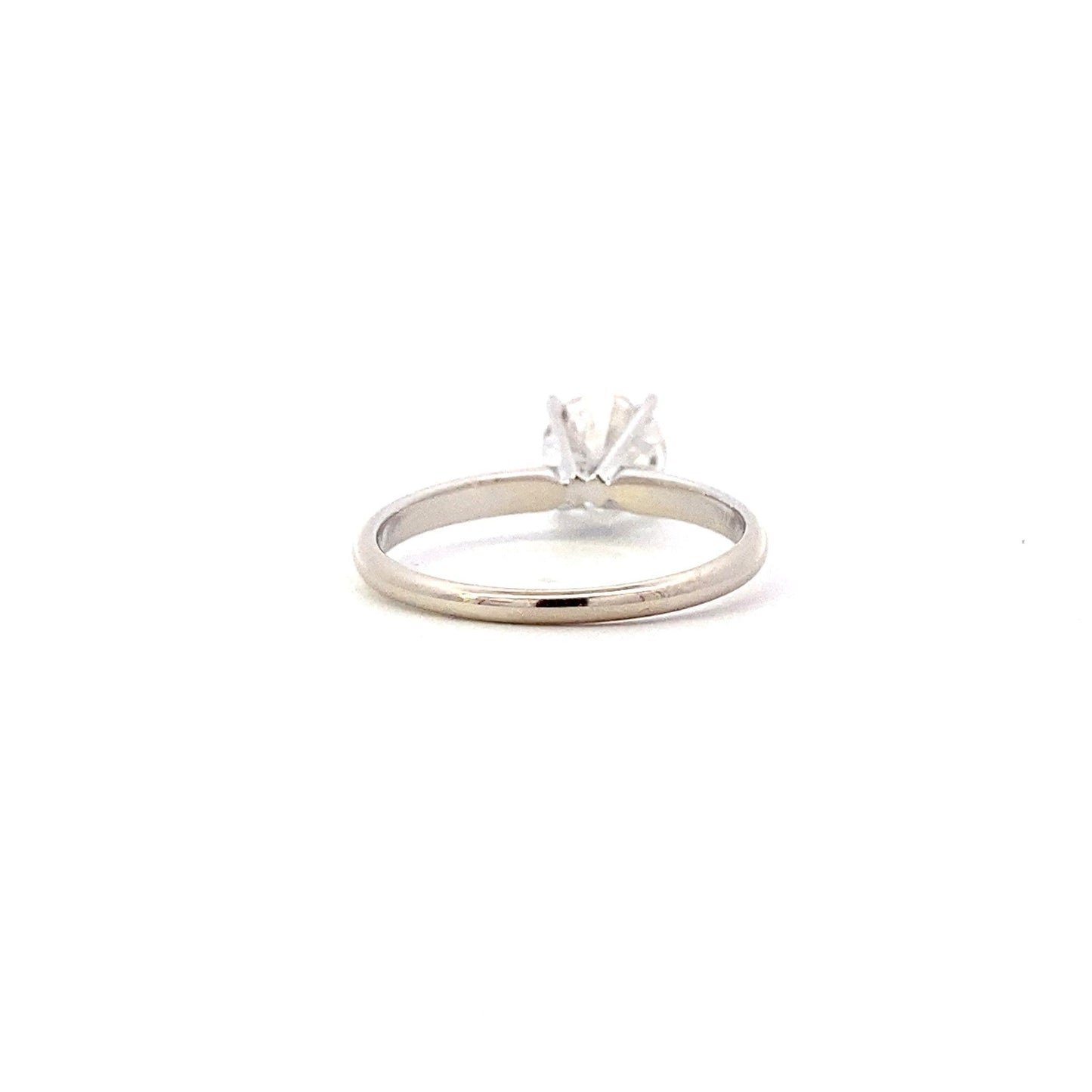 14K White Gold Women's Diamond Solitaire Ring - 1.15ct - ipawnishop.com