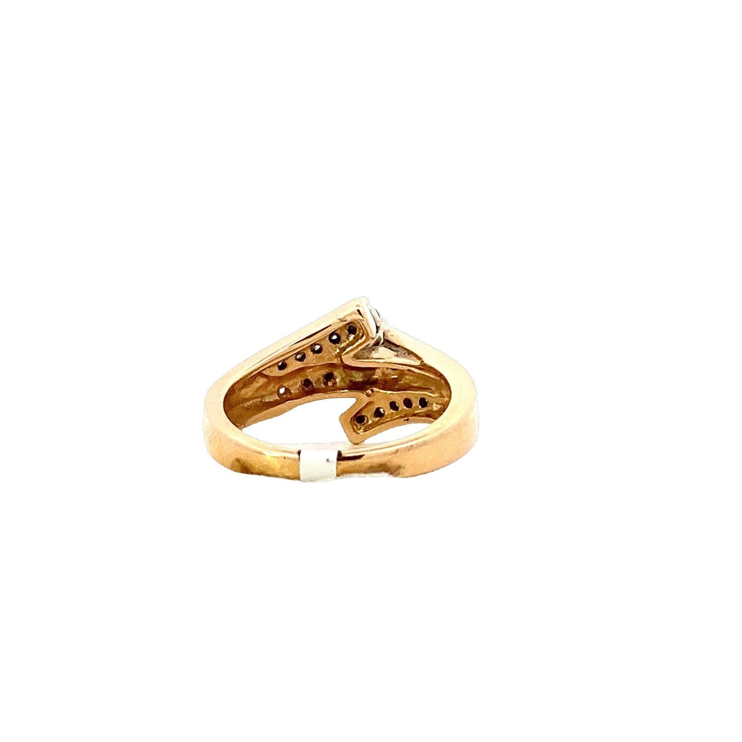 14K Yellow & White Gold Diamond Ring - 0.54ct - ipawnishop.com
