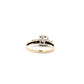 14K Yellow & White Gold Women's Diamond Ring - 0.43ct - ipawnishop.com