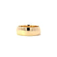14K Yellow Gold 7.8MM Half Round Band - ipawnishop.com