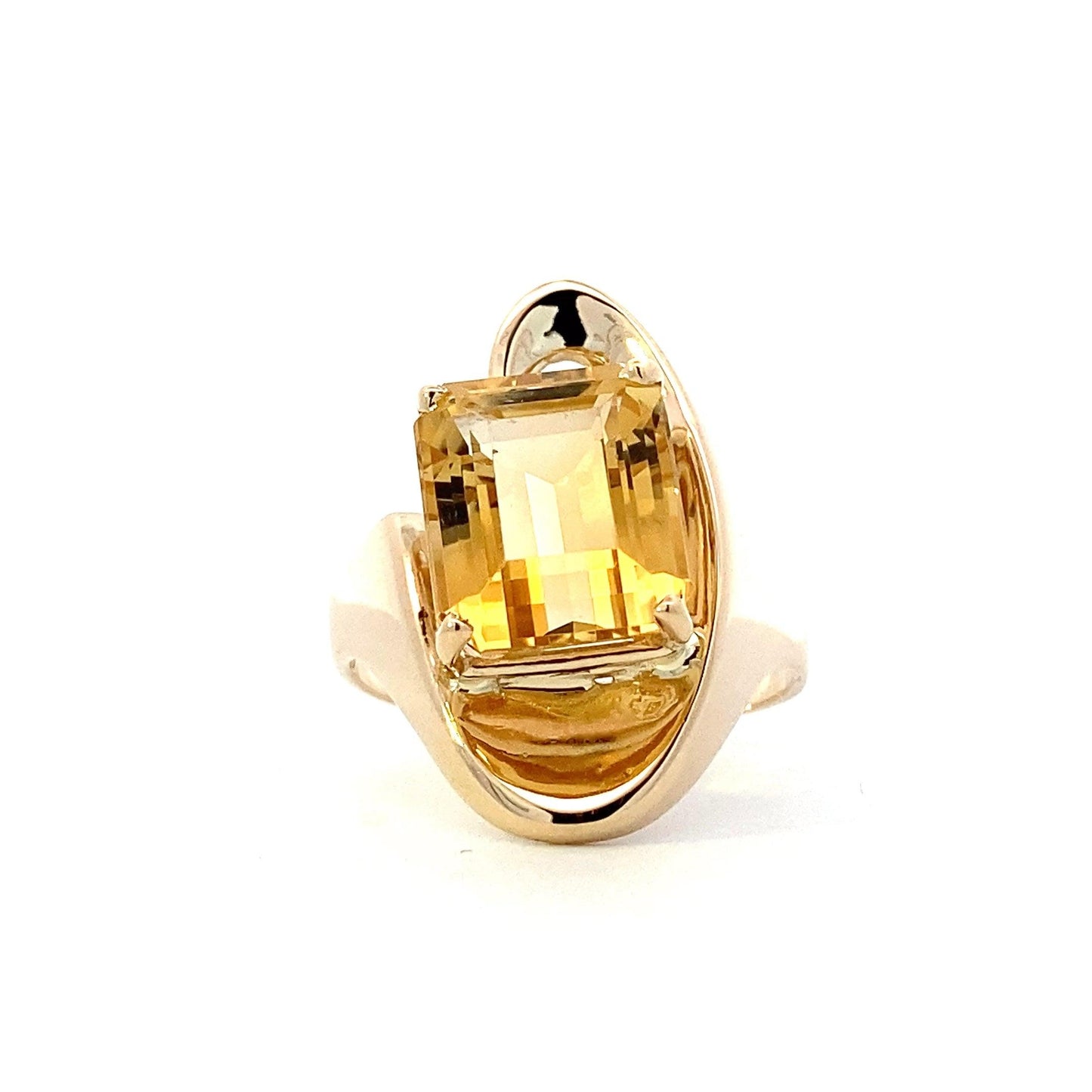 14K Yellow Gold Citrine Ring - ipawnishop.com