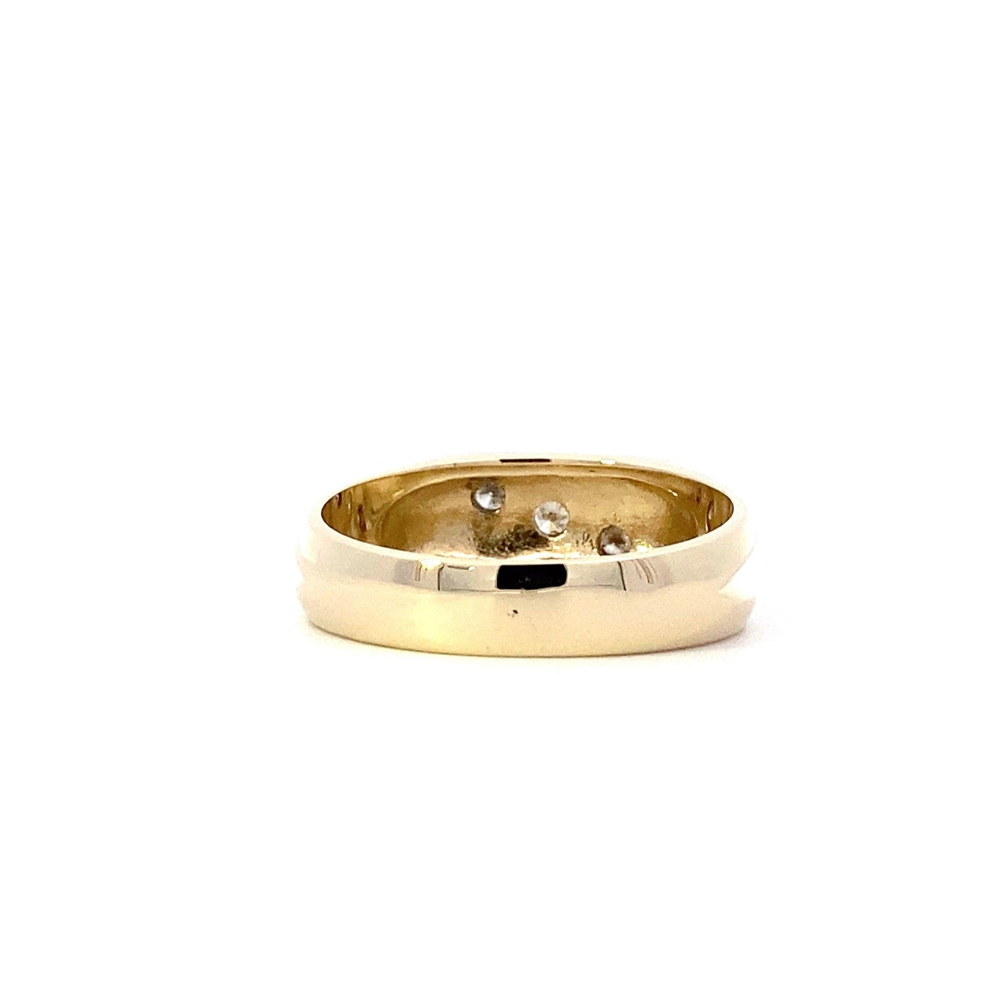 14K Yellow Gold Diamond Ring - 0.14ct - ipawnishop.com