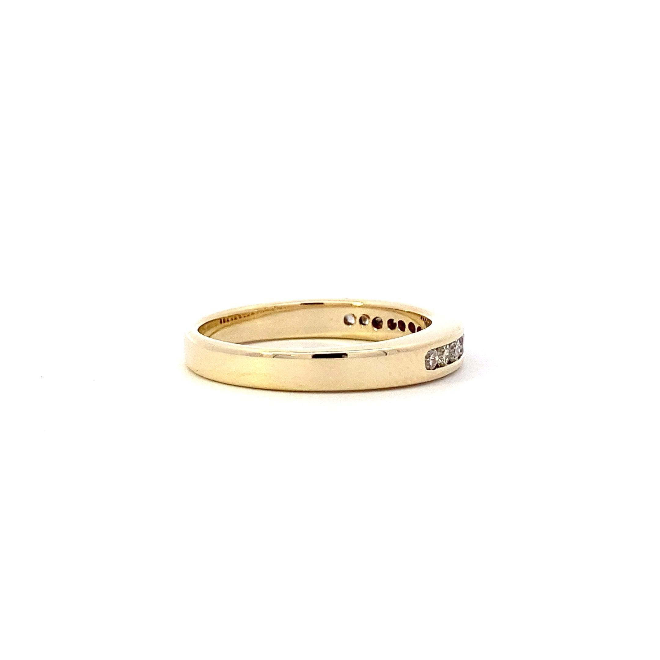 14K Yellow Gold Diamond Ring - 0.50ct - ipawnishop.com