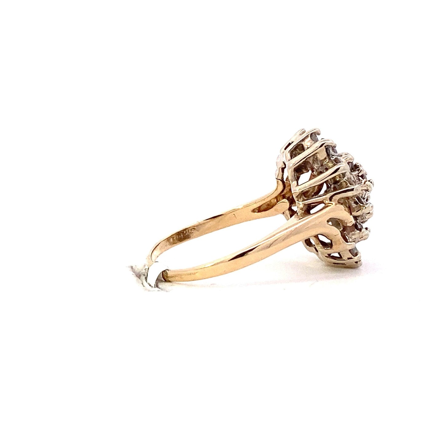 14K Yellow Gold Diamond Ring - 0.8ct - ipawnishop.com
