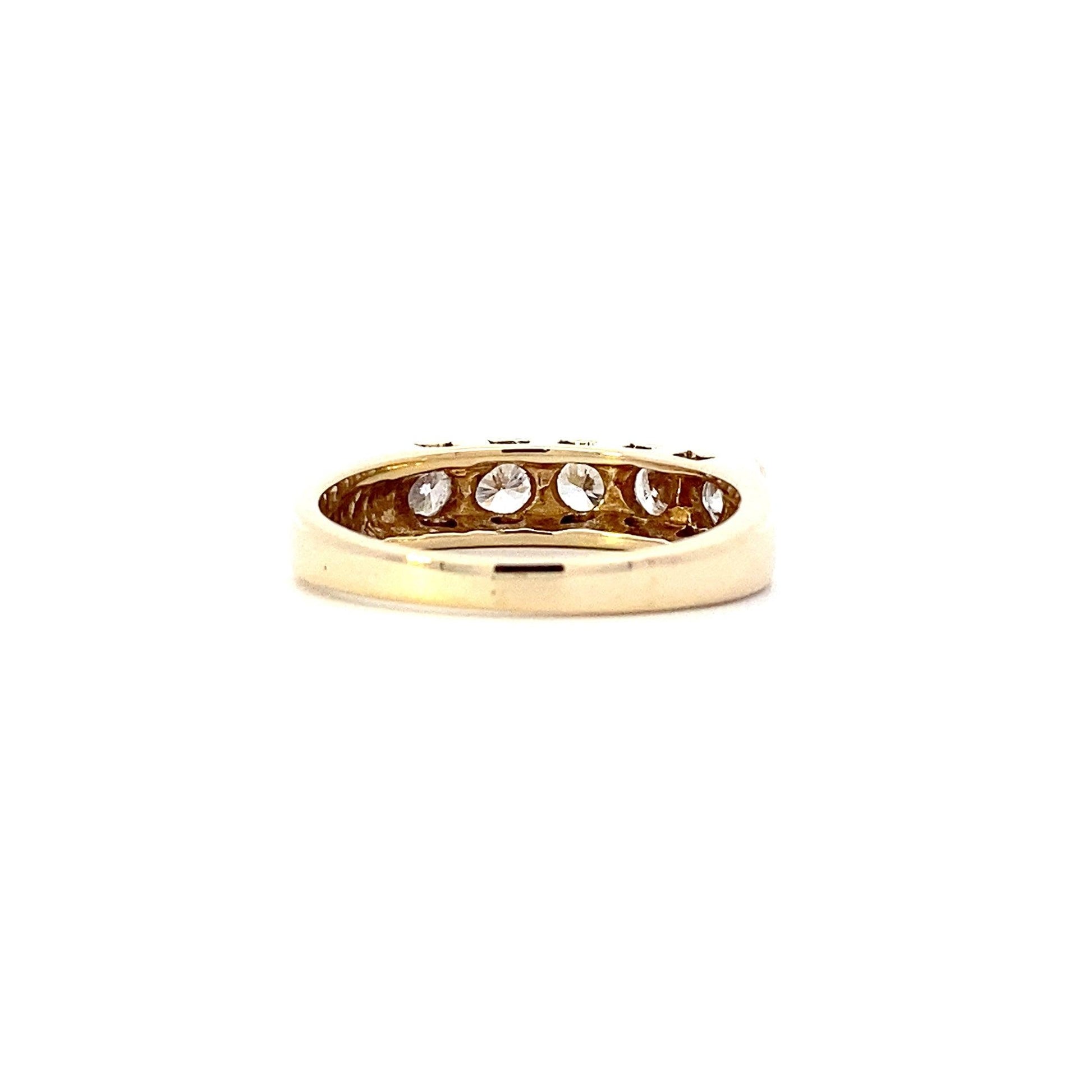14K Yellow Gold Diamond Ring - 1.28ct - ipawnishop.com