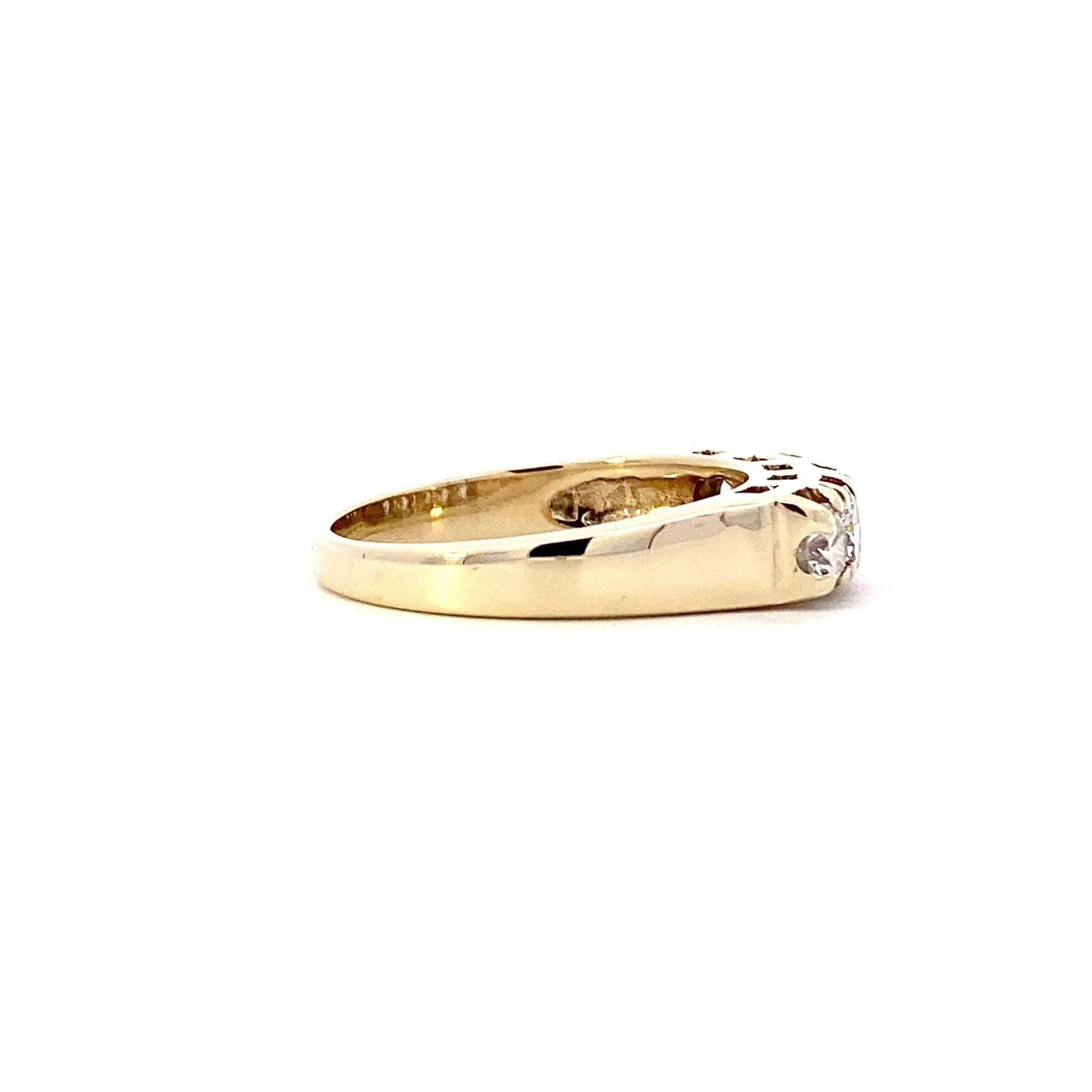 14K Yellow Gold Diamond Ring - 1.28ct - ipawnishop.com