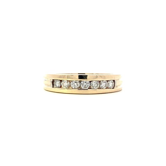 14K Yellow Gold Women's Diamond Ring - 0.54ct - ipawnishop.com