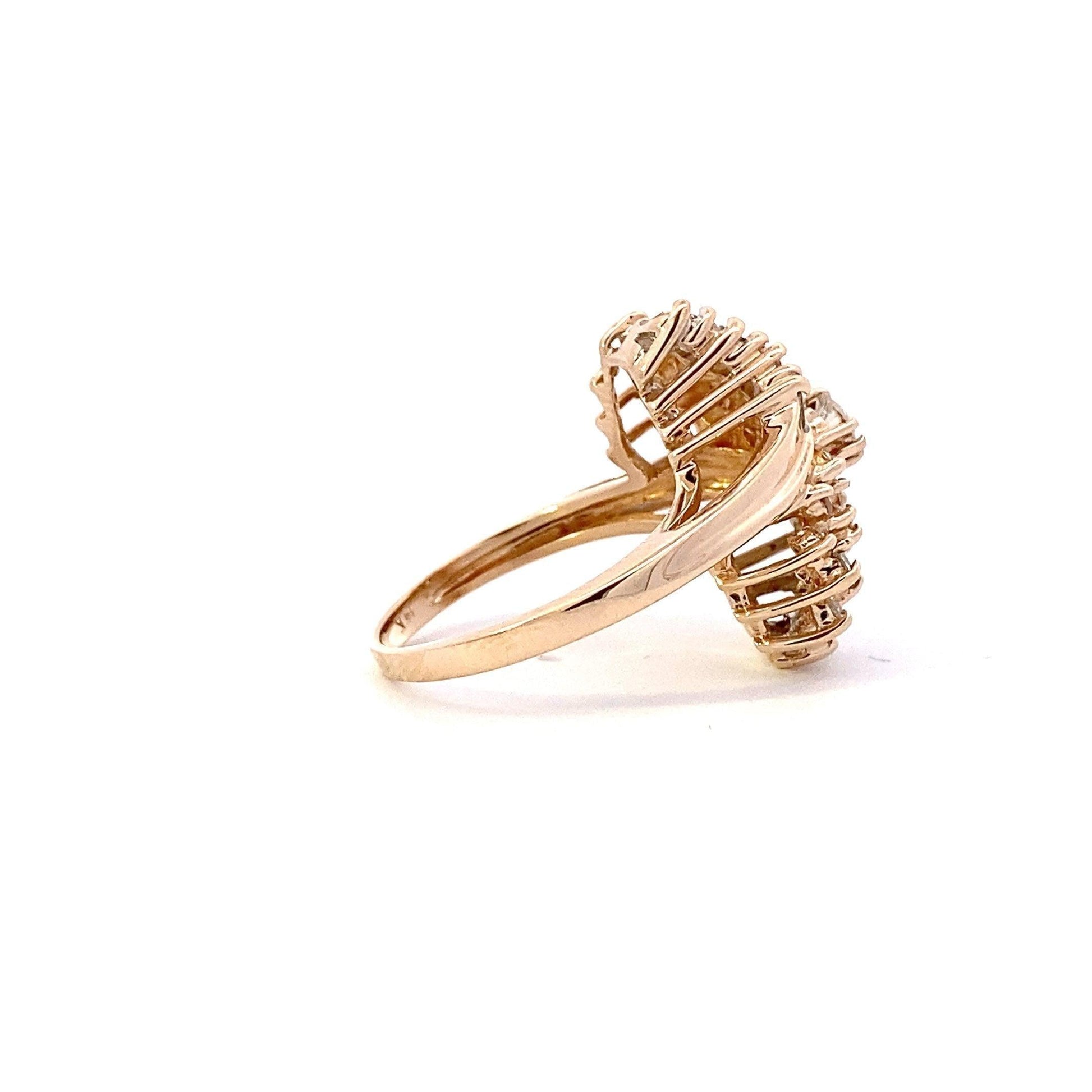 14K Yellow Gold Women's Diamond Ring - 1.01ct - ipawnishop.com