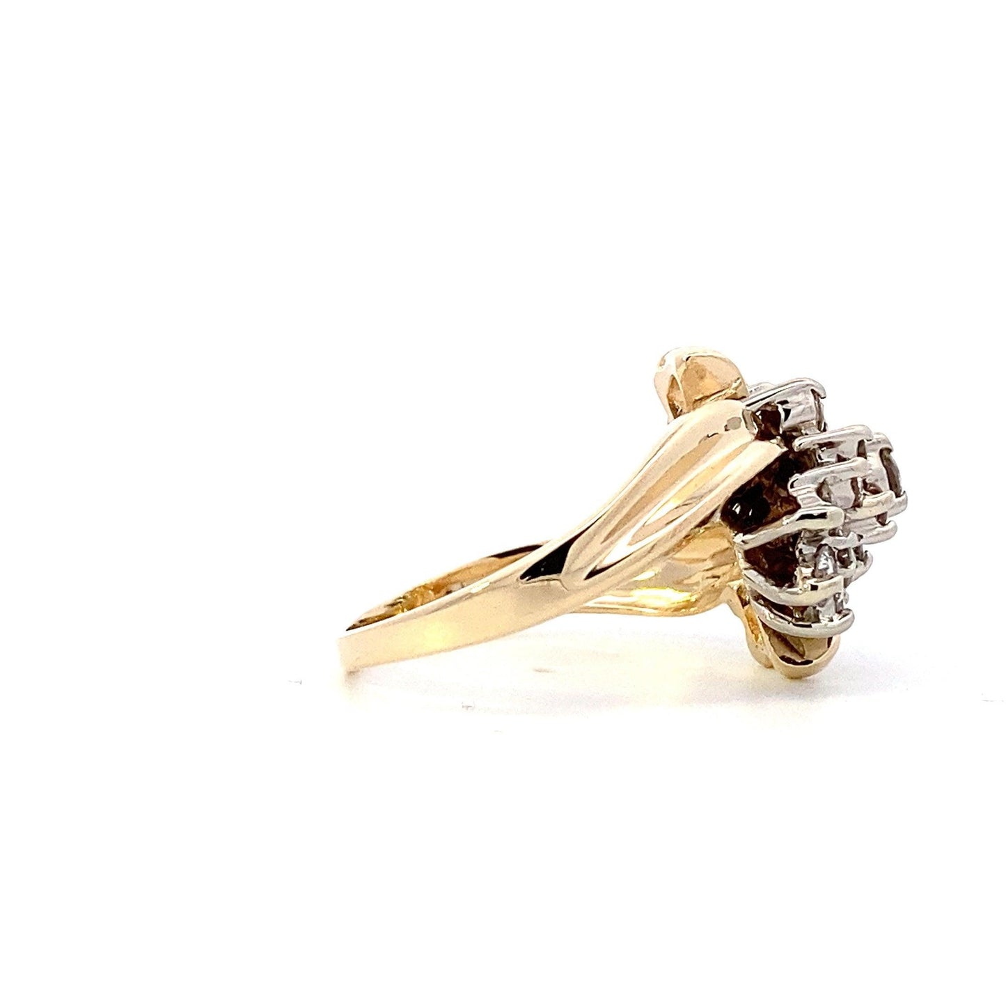 14K Yellow Gold Women's Diamond Ring - 1.13ct - ipawnishop.com