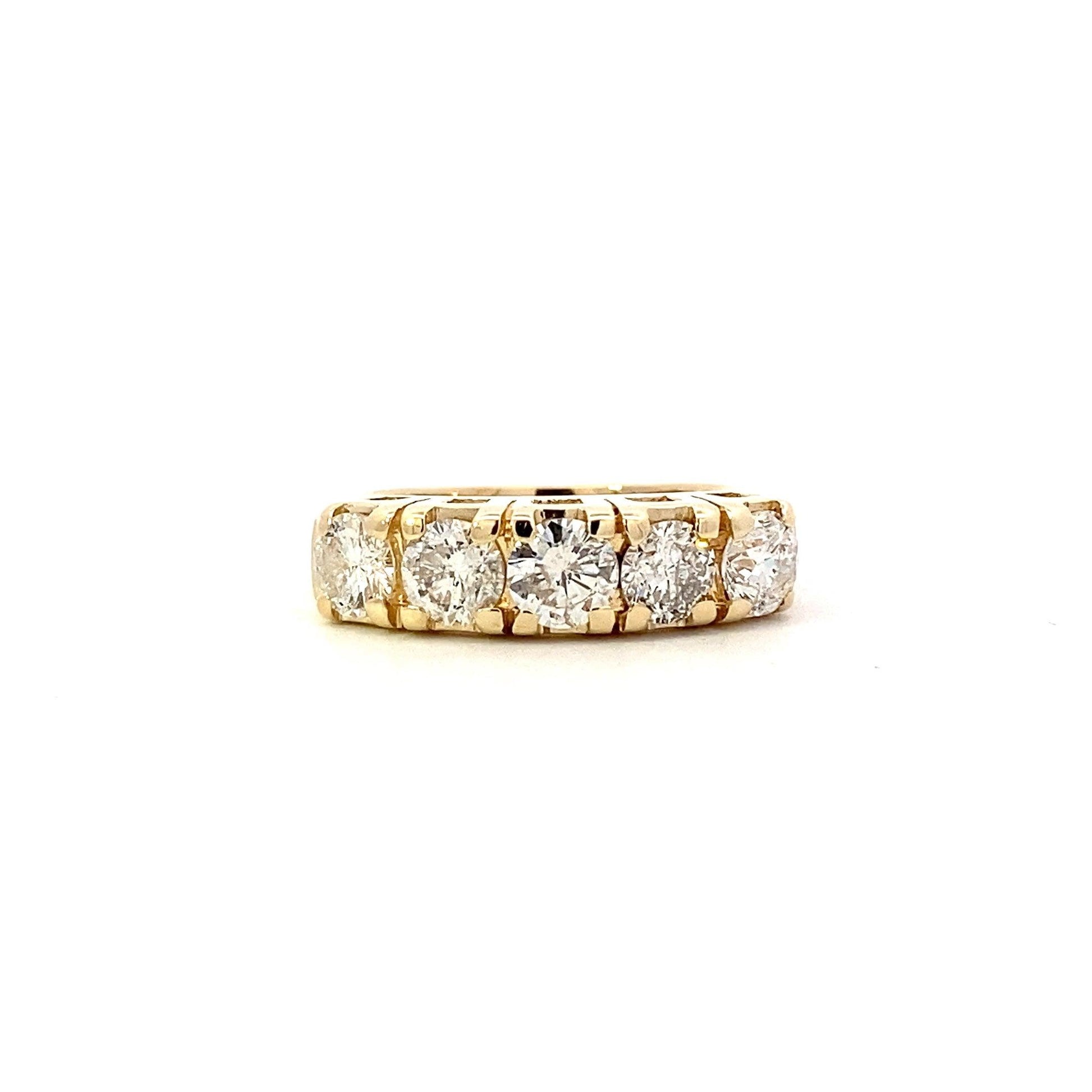 14K Yellow Gold Women's Diamond Ring - 1.63ct - ipawnishop.com