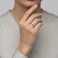 14K Yellow Gold Women's Diamond Ring - 1.63ct