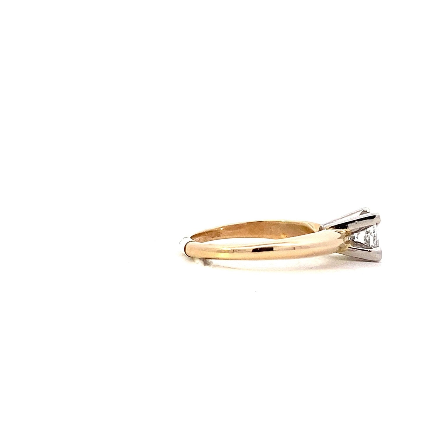 14K Yellow Gold Women's Diamond Solitaire Ring - 0.70ct - ipawnishop.com