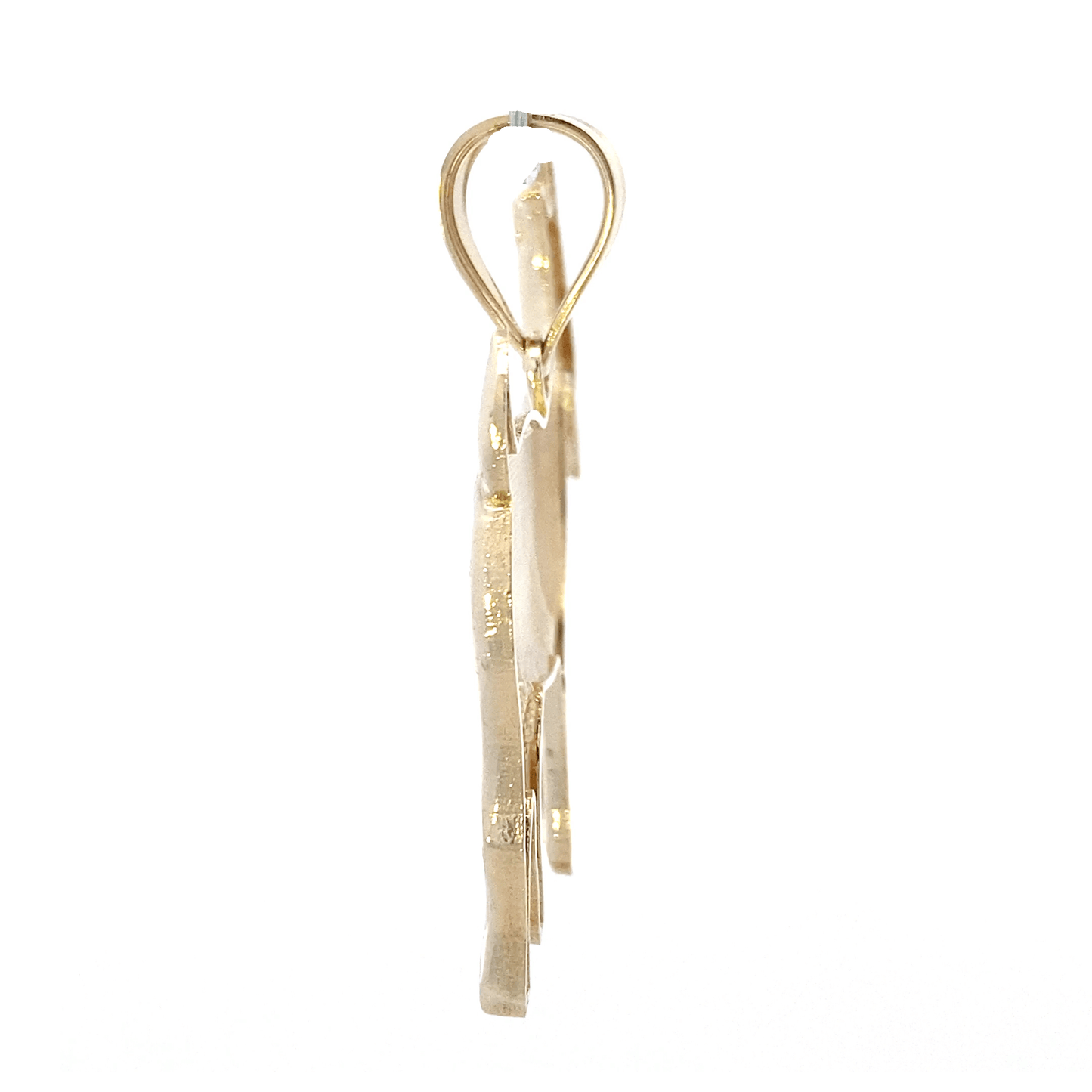10K Yellow Gold Goat Pendant