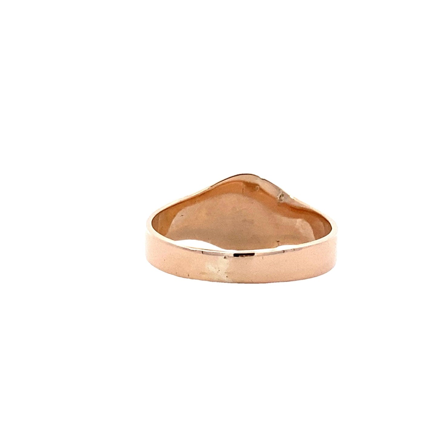 10K Yellow Gold Signet Ring